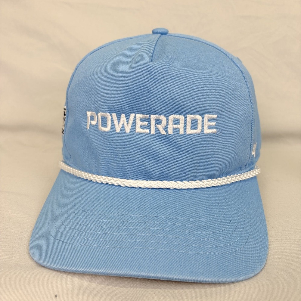 47 Brand Powerade NCAA March Madness Hat Mens OSFA Blue Rope Snapback Cap
